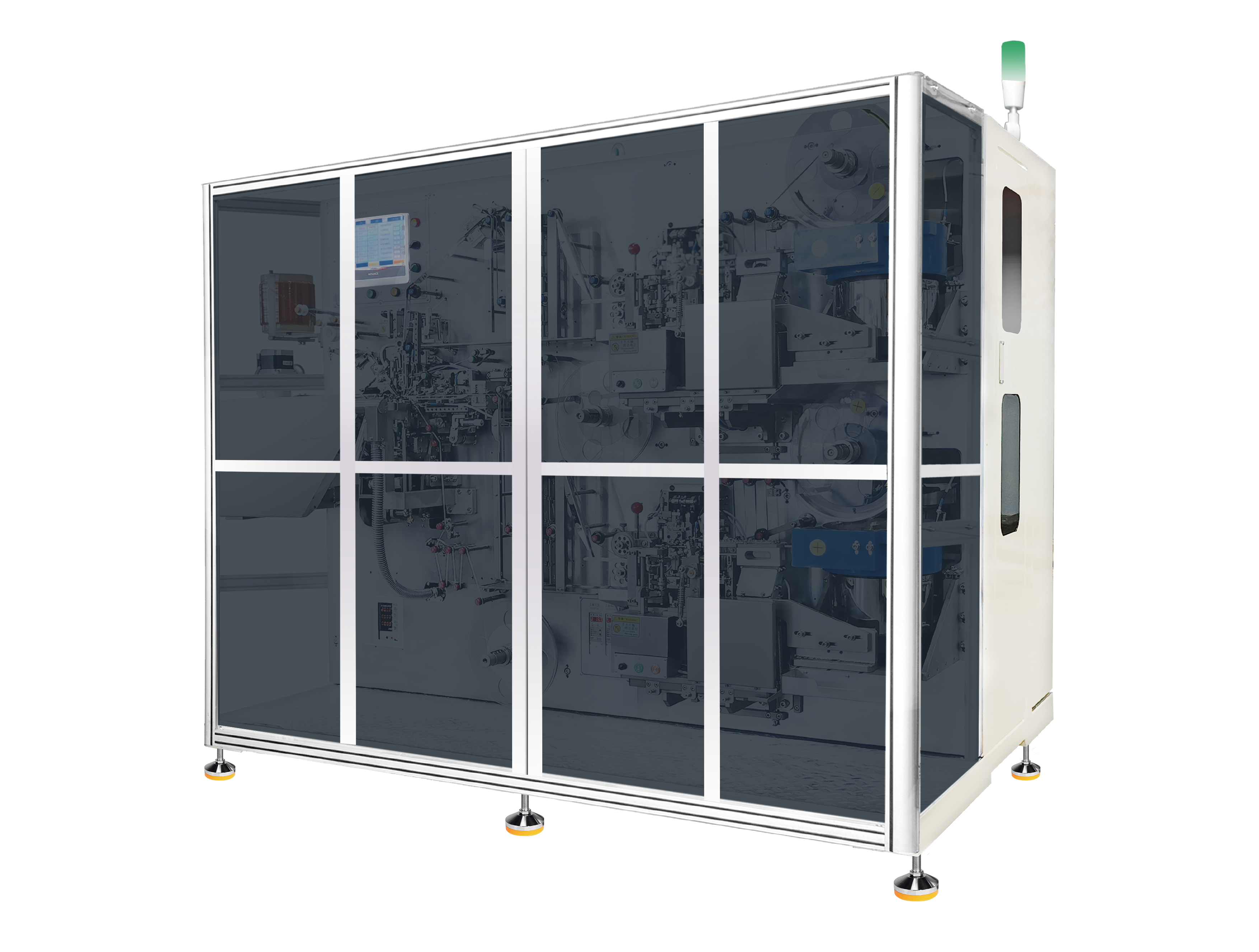 Máquina de costura e enrolamento automáticas do Hybird